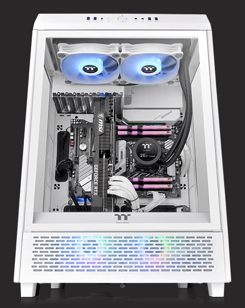 Thermaltake The Tower 500 CA-1X1-00M6WN-00 White Computer Case